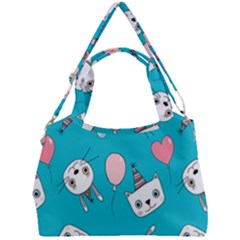 Cat Bunny Double Compartment Shoulder Bag by Grandong