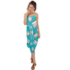 Cat Bunny Waist Tie Cover Up Chiffon Dress by Grandong