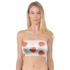 Strawberries Pattern Design Bandeau Top by Grandong