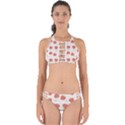 Strawberries Pattern Design Perfectly Cut Out Bikini Set View1