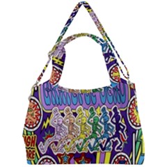 Grateful Dead Double Compartment Shoulder Bag by Cemarart