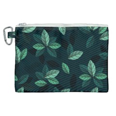 Foliage Canvas Cosmetic Bag (xl) by HermanTelo