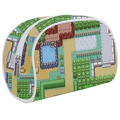 Pixel Map Game Make Up Case (medium) by Cemarart