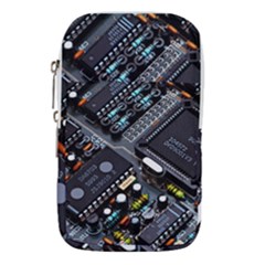 Motherboard Board Circuit Electronic Technology Waist Pouch (small) by Cemarart