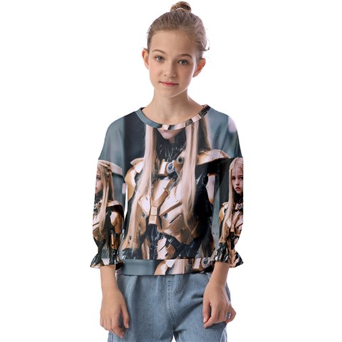 Img 20240116 154225 Kids  Cuff Sleeve Top by Don007