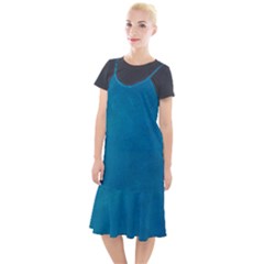 Blue Stone Texture Grunge, Stone Backgrounds Camis Fishtail Dress by nateshop