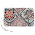 Flowers Pattern, Abstract, Art, Colorful Pen Storage Case (S) View1