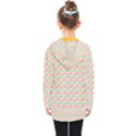 Background Pattern Leaves Texture Kids  Double Breasted Button Coat View2