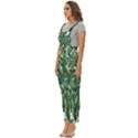 Green banana leaves Women s Pinafore Overalls Jumpsuit View2