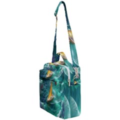 Lion King Of The Jungle Nature Crossbody Day Bag by Cemarart