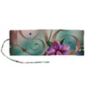 Love Amour Butterfly Colors Flowers Text Roll Up Canvas Pencil Holder (M) View1