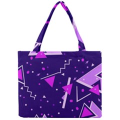 Triangles, Triangle, Colorful Mini Tote Bag by nateshop