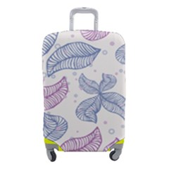 Leaves Line Art Background Luggage Cover (small) by Cemarart