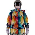 Starry Night Wanderlust: A Whimsical Adventure Women s Zip Ski and Snowboard Waterproof Breathable Jacket View1