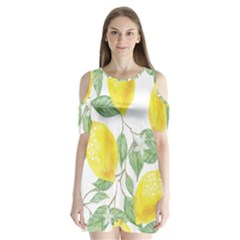 Fruit-2310212 Shoulder Cutout Velvet One Piece by lipli