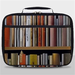 Book Nook Books Bookshelves Comfortable Cozy Literature Library Study Reading Reader Reading Nook Ro Full Print Lunch Bag by Maspions