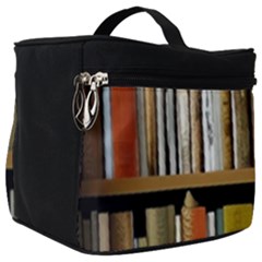 Book Nook Books Bookshelves Comfortable Cozy Literature Library Study Reading Reader Reading Nook Ro Make Up Travel Bag (big) by Maspions