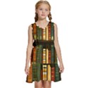 Books Bookshelves Library Fantasy Apothecary Book Nook Literature Study Kids  Sleeveless Tiered Mini Dress View1