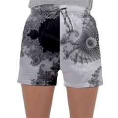 Apple Males Almond Bread Abstract Mathematics Sleepwear Shorts by Apen