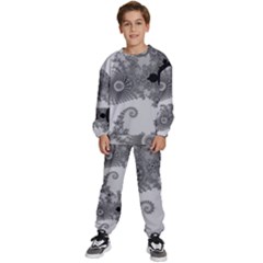 Apple Males Almond Bread Abstract Mathematics Kids  Sweatshirt Set by Apen