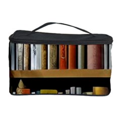 Book Nook Books Bookshelves Comfortable Cozy Literature Library Study Reading Reader Reading Nook Ro Cosmetic Storage Case by Maspions