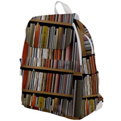 Book Nook Books Bookshelves Comfortable Cozy Literature Library Study Reading Reader Reading Nook Ro Top Flap Backpack by Maspions