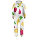 Strawberry Lemons Fruit Hooded Jumpsuit (Men) View1