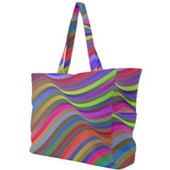 Psychedelic Surreal Background Simple Shoulder Bag by Askadina