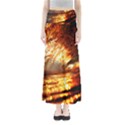 Wave Art Mood Water Sea Beach Full Length Maxi Skirt View1