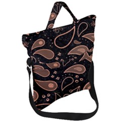 Background Beautiful Decorative Wallpaper Decor Backdrop Digital Graphic Design Trends Unique Style Fold Over Handle Tote Bag by Bedest