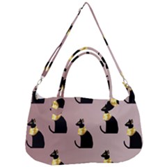 Cat Egyptian Ancient Statue Egypt Culture Animals Removable Strap Handbag by Maspions