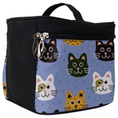 Cat Cat Background Animals Little Cat Pets Kittens Make Up Travel Bag (big) by Maspions