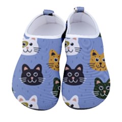 Cat Cat Background Animals Little Cat Pets Kittens Men s Sock-style Water Shoes by Maspions