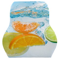 Fruits, Fruit, Lemon, Lime, Mandarin, Water, Orange Car Seat Back Cushion  by nateshop