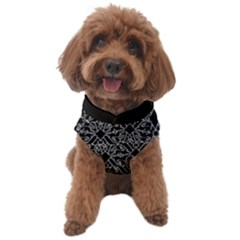 Noir Nouveau Chic Pattern Dog Sweater by dflcprintsclothing