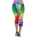 bring colors to your day Lightweight Velour Capri Leggings  View2