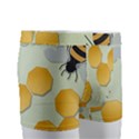 Bees Pattern Honey Bee Bug Honeycomb Honey Beehive Men s Boxer Briefs View3