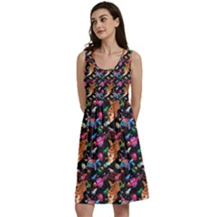 Beautiful Pattern Classic Skater Dress by Sparkle