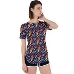 Beautiful Pattern Perpetual Short Sleeve T-shirt by Sparkle