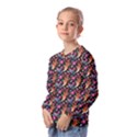 Beautiful Pattern Kids  Long Sleeve T-Shirt with Frill  View2