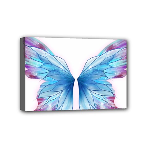 Butterfly-drawing-art-fairytale  Mini Canvas 6  X 4  (stretched) by saad11