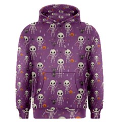 Skull Halloween Pattern Men s Core Hoodie by Maspions