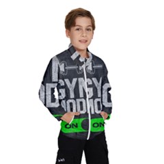 Gym Mode Kids  Windbreaker by Store67