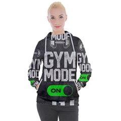 Gym Mode Women s Hooded Pullover by Store67