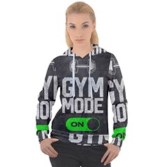 Gym Mode Women s Overhead Hoodie by Store67