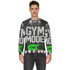 Gym Mode Men s Fleece Sweatshirt by Store67