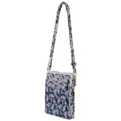 Blue Flowers Blue Flowers 2 Multi Function Travel Bag by DinkovaArt