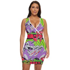 Blink 182 Draped Bodycon Dress by avitendut