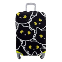 Cat Pattern Pet Drawing Eyes Luggage Cover (small) by Maspions