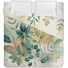 Flowers Spring Duvet Cover Double Side (king Size) by Maspions